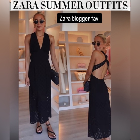 NWT Zara  VACATION embroidered dress size S 
🚨 FIRM PRICE NO DISCOUNT - Picture 8 of 15